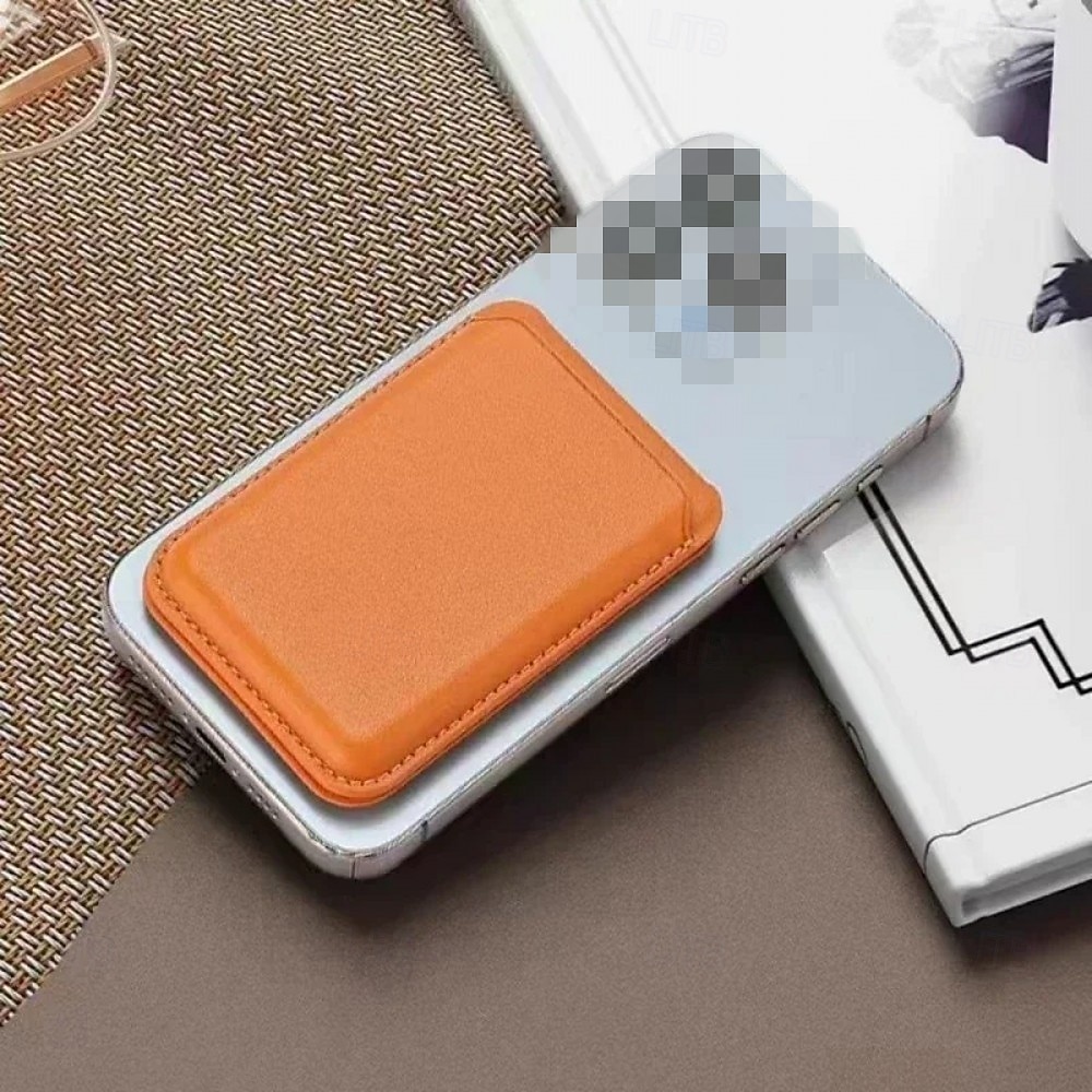 Portefeuille magnétique robuste en cuir avec étui de rangement et support intégré, porte-cartes sécurisé, pochette de rangement pour cartes bancaires et d'identité, accessoires pour porte-cartes en de 2026 ? $23.99 –P11