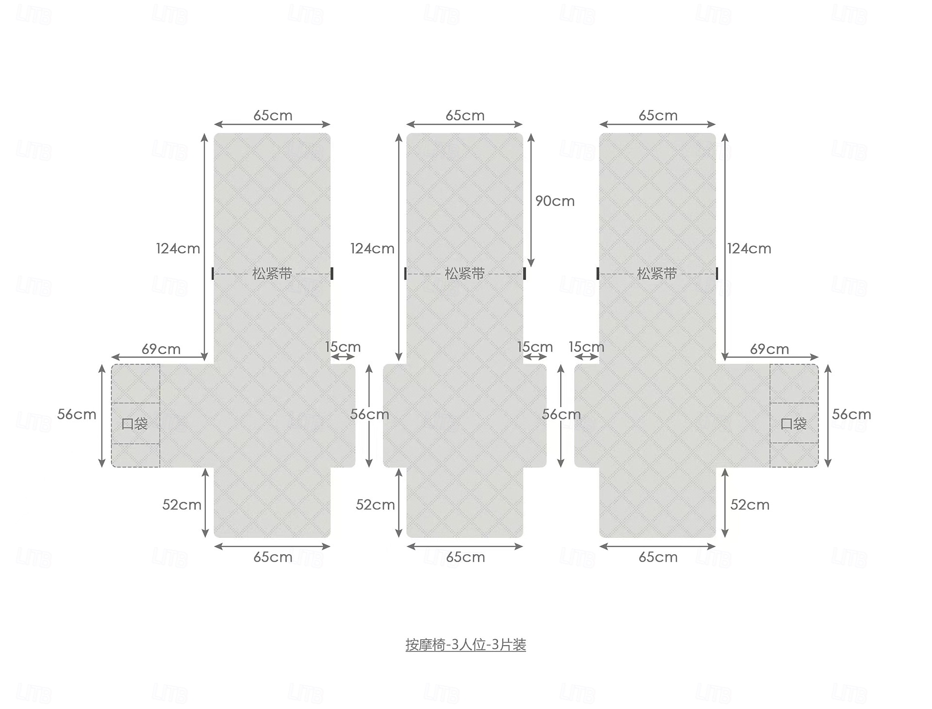 Waterdichte bankkussenmat, antislip bankhoes, meubelbeschermer voor honden en katten, machinewasbaar. 2026 - $30.99 –P2