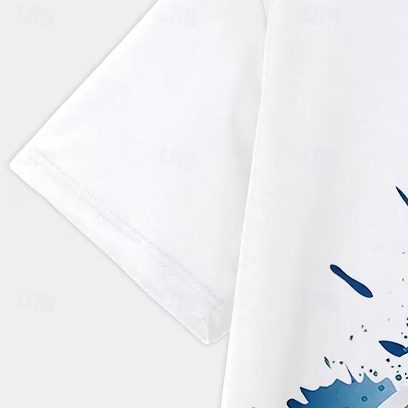 Ragazzi 3D Grafico Calcio Magliette da calcio Maglietta Manica Corta Stampa 3D Estate Primavera Sport Moda Streetwear Bambini 7 - 9 anni Girocollo Casuale Quotidiano All'aperto Vestibilità regolare del 2026 a $13.49 –P6