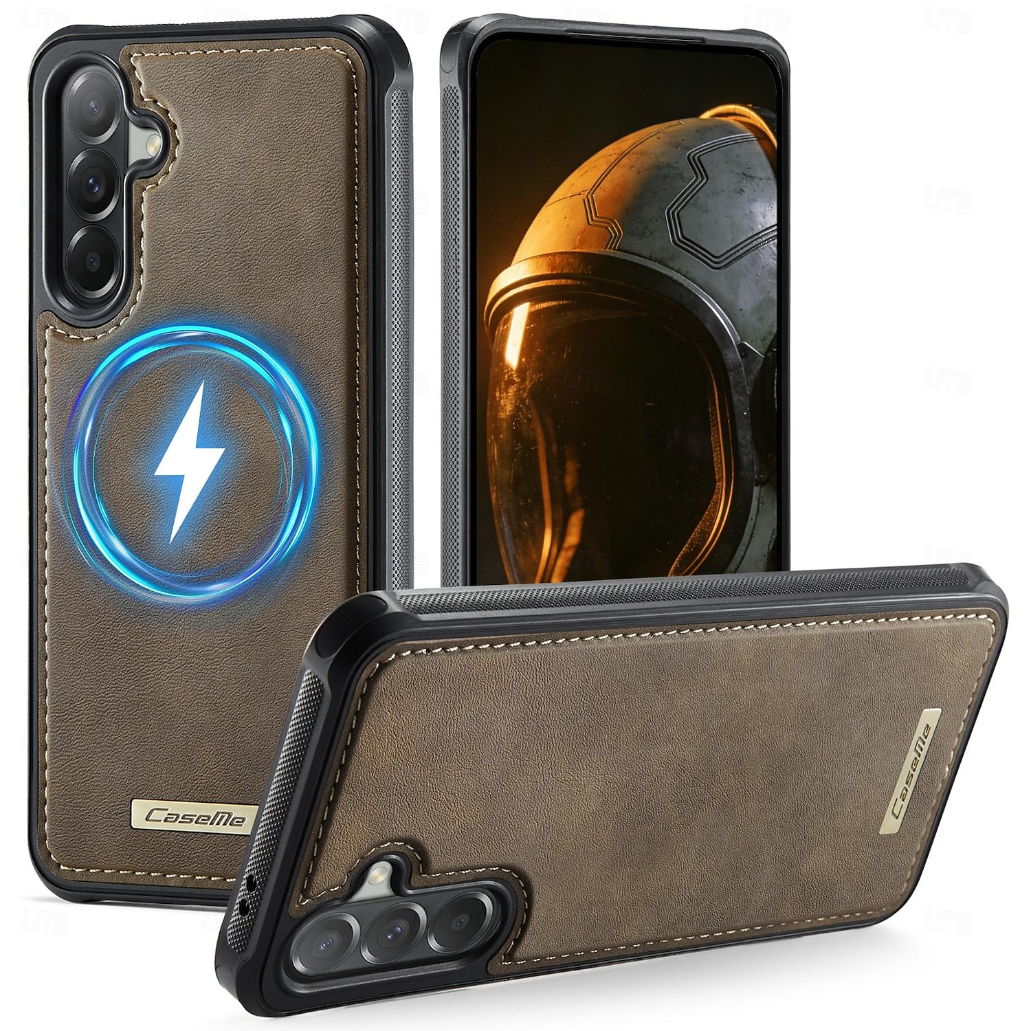 telefono Custodia Per Samsung Galaxy A57 A56 A16 A55 5G A35 5G A15 A14 A54 A53 A13 Custodia ad adsorbimento magnetico Magnetico TPU Pelle PU del 2026 a $17.99 –P2