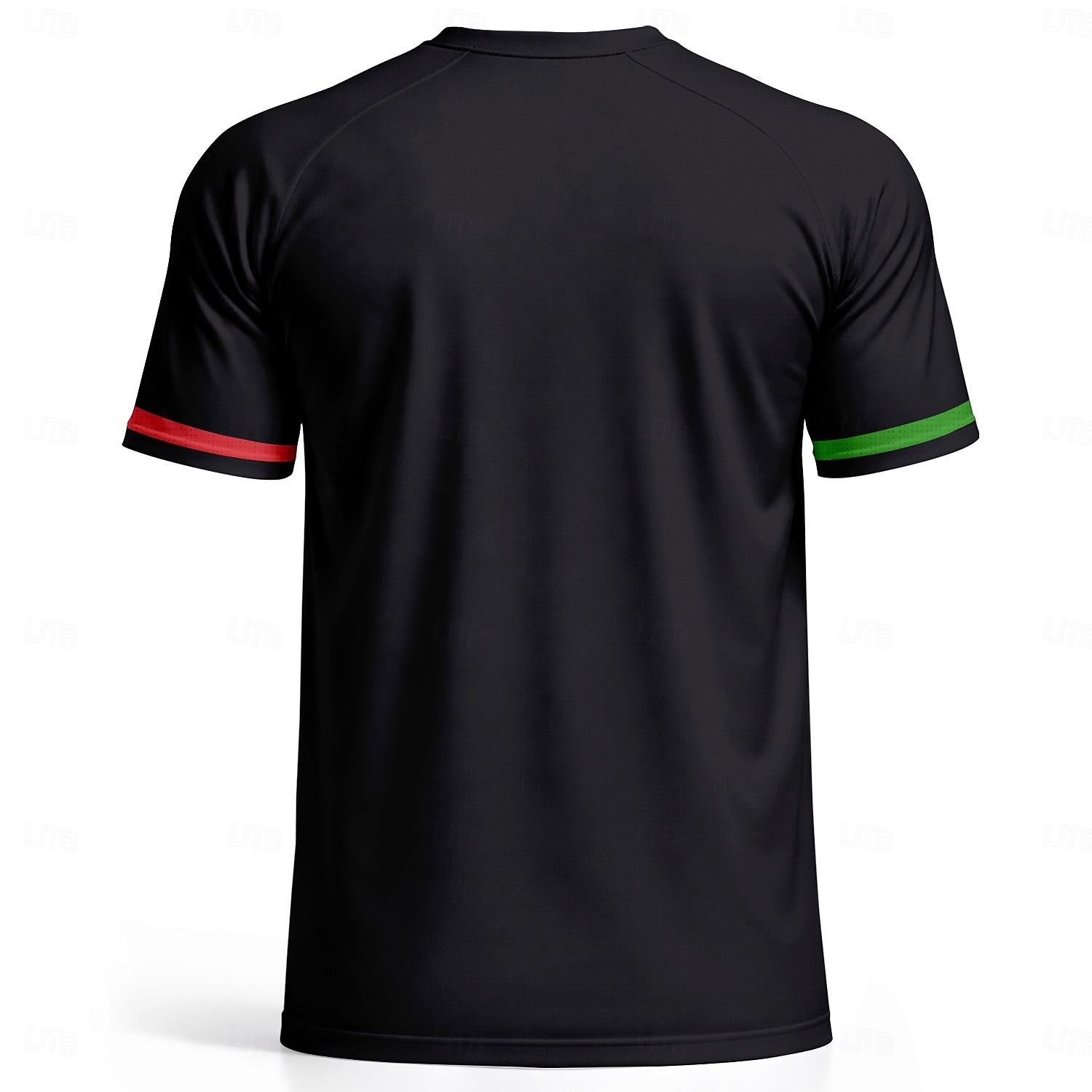 Herren Frankreich Fußball-Sommer Global Match Pullover-Oberteile Laufshirt Sommer Farbblock Kurzarm UPF 50 Schnelltrocknend Atmungsaktiv Leger Laufen Joggen Fitness Schwarz Sportbekleidung 2026 - $20.99 –P3