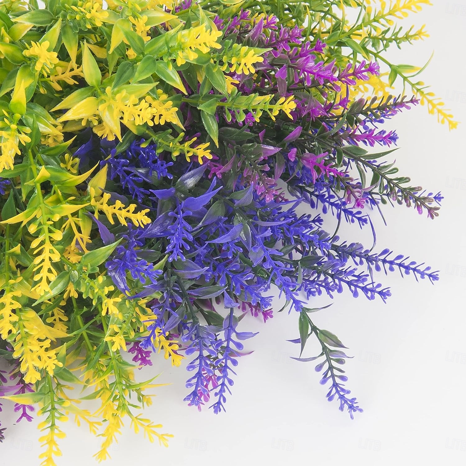 9 Bundles Artificial Lavender Flowers Outdoor UV Resistant Fake Plastic Flowers Faux Plastic Shrubs for Indoor Outdoor Window Home Garden Decoration 2026 - $13.49 –P8