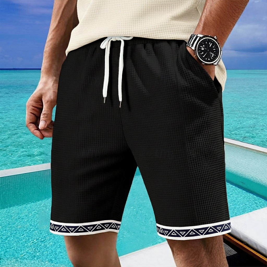 Per uomo Pantaloncini Waffle Shorts Pantaloncini Estivi Shorts da Spiaggia Pantaloncini casual Tasca Elastico in vita Semplice Testurizzato Comodità Traspirante Corto Casuale All'aperto Spiaggia del 2026 a $22.99 –P11