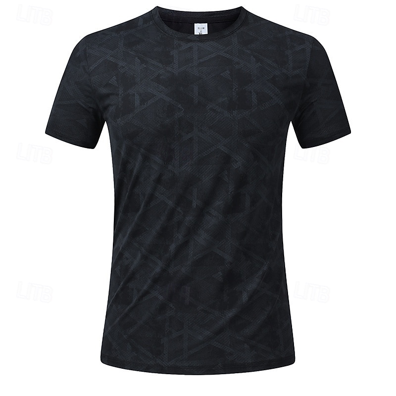 Ανδρικά Μονόχρωμο Tricou de Alergat Μπλούζα συμπίεσης Καλοκαίρι Άνοιξη Κοντομάνικο Γρήγορο Στέγνωμα Ελαφρύ Ύγρανση Γυμναστήριο προπόνηση Ενεργή εκπαίδευση Τρέξιμο Ασκηση Θαλασσί Μαύρο Ανοικτό Γκρίζο 2026 - $20.99 –P6