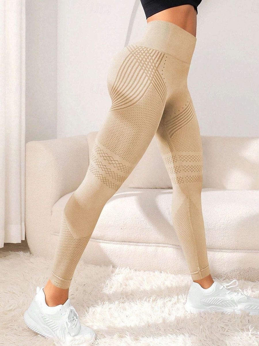 Femmes Pantalons de Pilates Pantalon de yoga Leggings de fitness Lifting des fesses plissées Taille haute Entraînement en salle Course Fitness Leggings Bas Couleur Unie Gris foncé Améthyste Abricot de 2026 ? $19.49 –P12