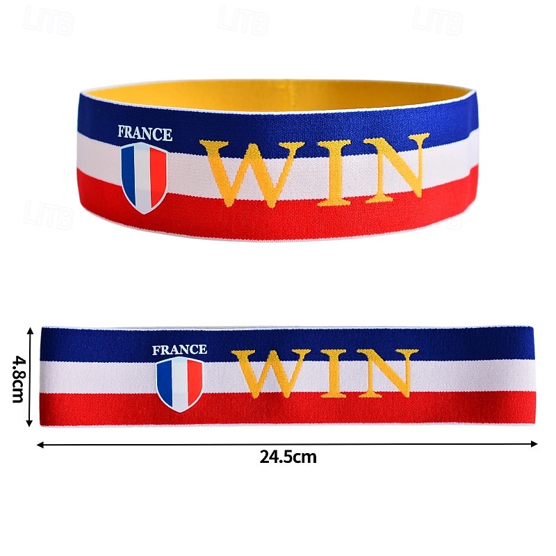 5PCS World Soccer Match 2026 Headband Football Soccer Football Adults' Unisex Casual Match Dress Up 2026 - $24.99 –P5