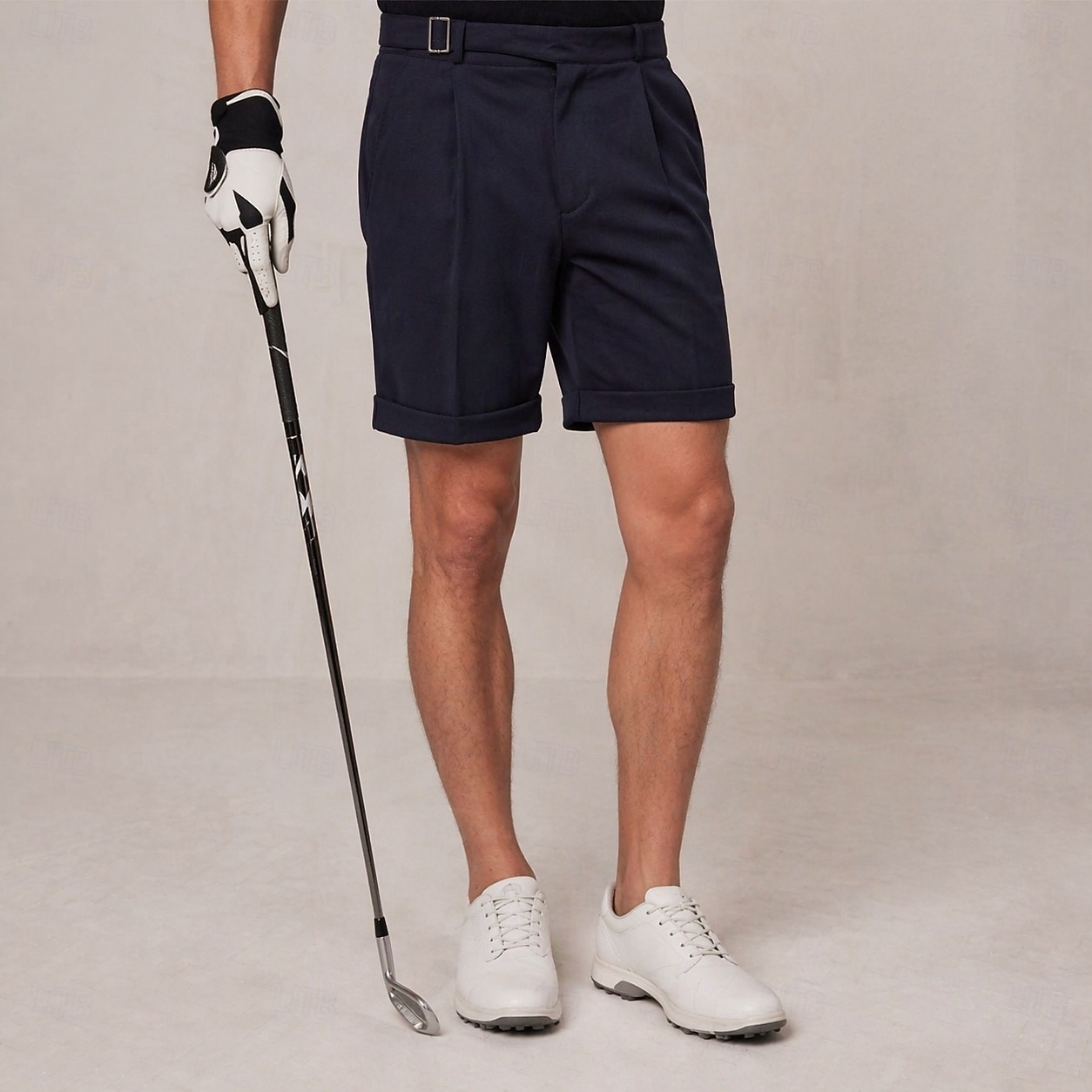 Miesten Shortsit Mekko Shortsit Työshortsit Golfshortsit Perus Tavallinen Solid Color Mukavuus Hengittävä Polven yläpuolella liiketoiminta Toimisto Iltajuhlat Muoti Katutyyli Laivaston sininen 2026 - $39.99 –P1