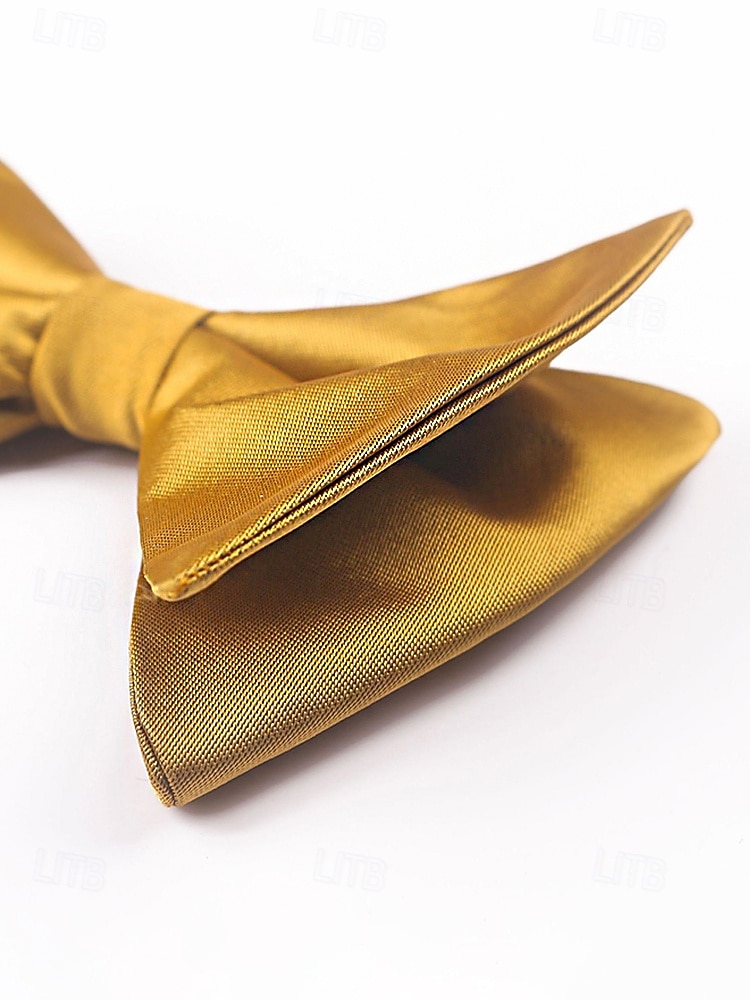 Papillon da uomo regolabile in poliestere, multicolore, accessorio formale per matrimoni, feste e cene di gala, design classico pre-annodato, adatto per matrimoni, banchetti e occasioni speciali. del 2026 a $11.99 –P8