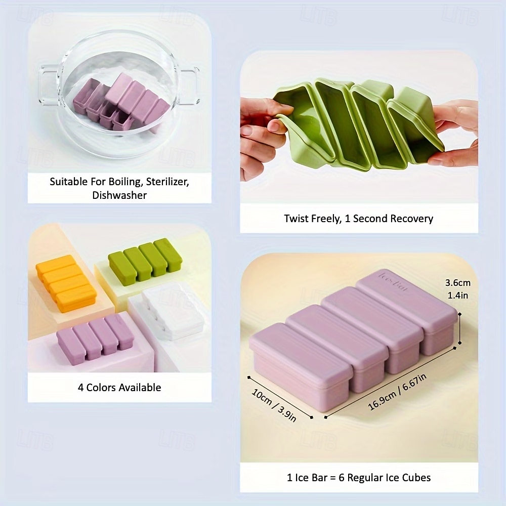 Silicone Ice Cube Trays with Lid, Perfect for Chilling Drinks And Smoothies, Kitchen Essential Silicone Ice Trays, Food-Grade Silicone, Soft And Easy to Demould, Suitable for Frozen Drinks And Whisky 2026 - $10.99 –P7