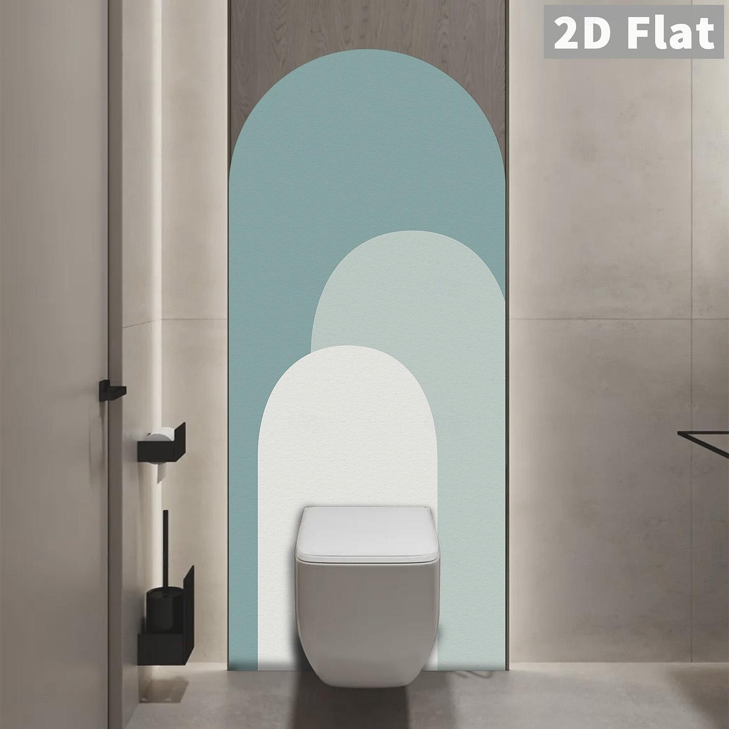 Peelable Wallpaper, Blue-Gray Geometric Pattern, Bohemian Self-Adhesive Wallpaper, Removable, Suitable for Tenant Use, Suitable for Bedroom, Bathroom, Cabinet, Vinyl Wallpaper Roll 2026 - $28.99 –P6