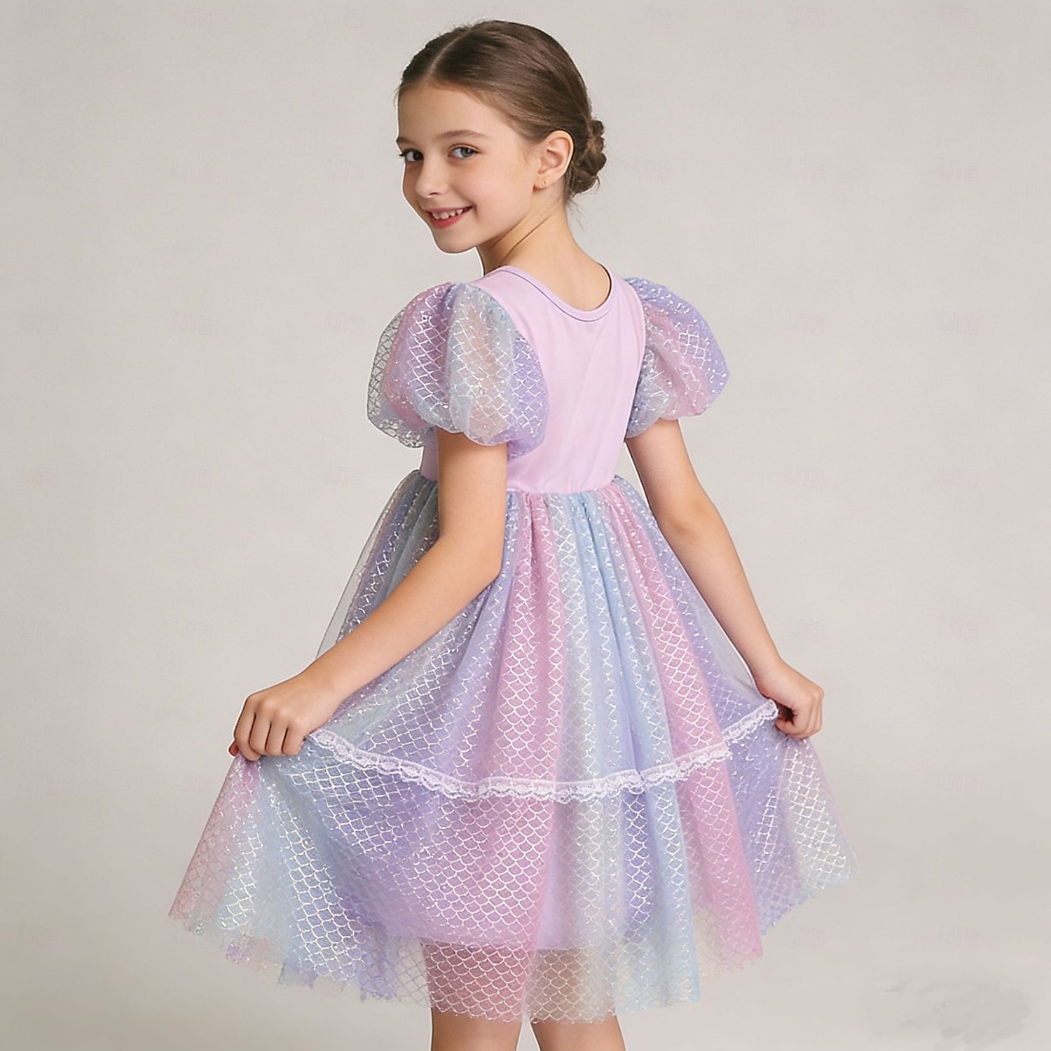 Prinzessin Kleid Cosplay Kostüm Outfits Film Niedlich Balletröckchen LED-Leuchten for Mädchen Kinder Maskerade Buchwoche Täglich Party Ferien 2026 - $41.89 –P15