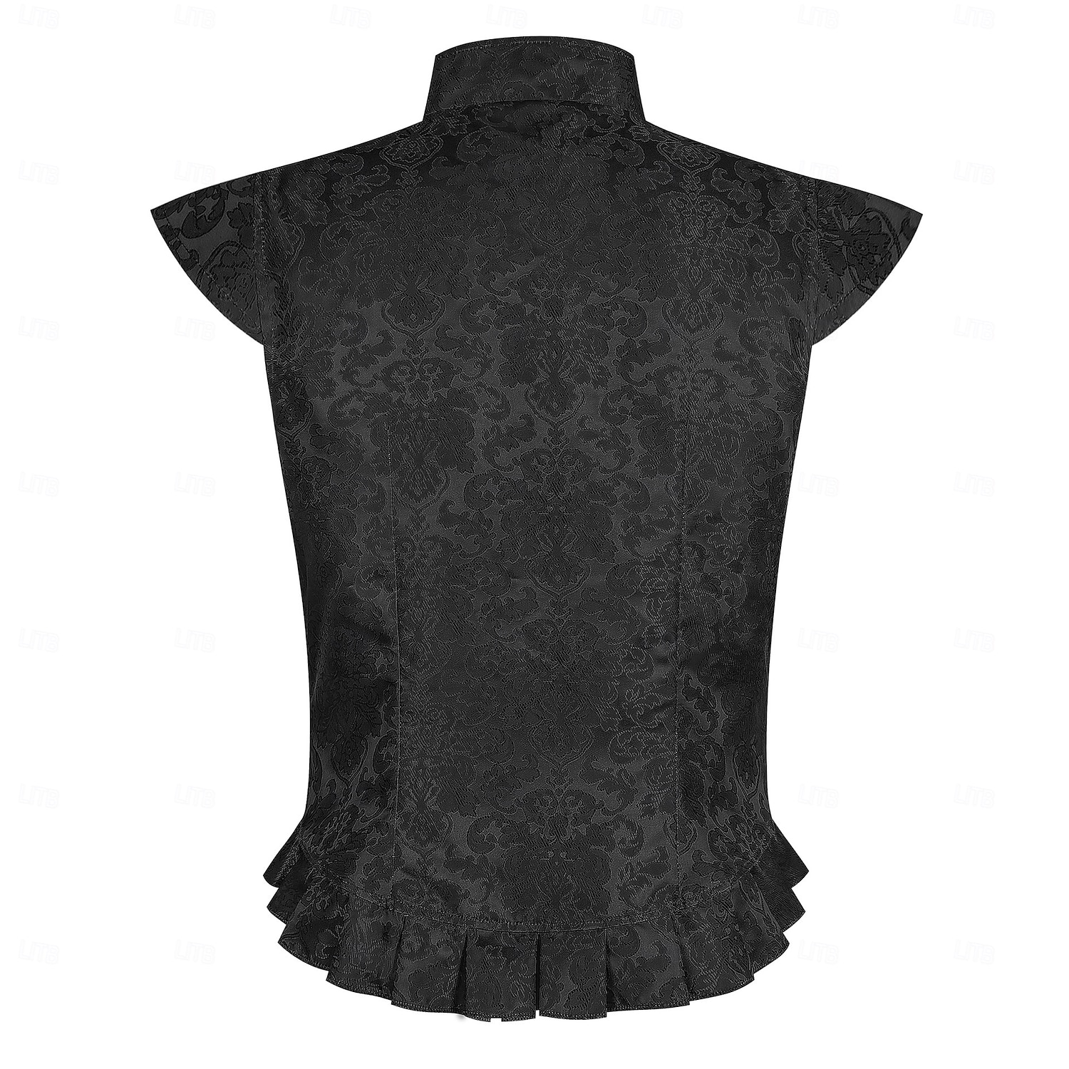 Retro / vintage Kostymer i middelalderstil Renessanse سترة Ermeløs Prins Adelsmann Jacquardvevnad Høy krage Kostyme Herre Royal Maskerade Renessansemesse LARP Voksne Vest 2026 - $50.99 –P6