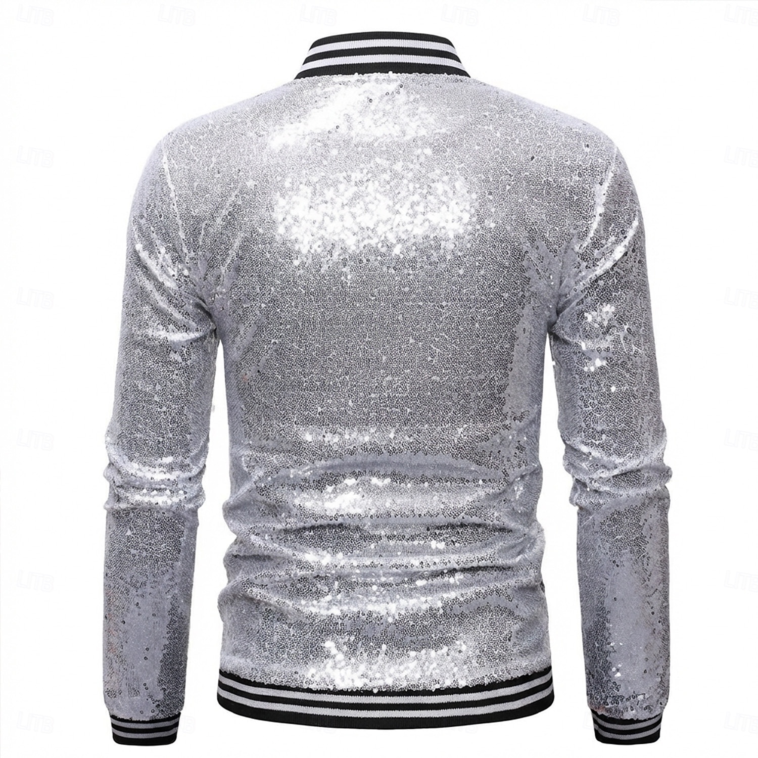 Disco Anni '80 Metallico Lucido Cappotto Mascherata Disco Paillettes Costume Per uomo Mascherata Festa / Sera Parata dell'Orgoglio Mese dell'orgoglio Adulti Cappotto del 2026 a $21.99 –P2