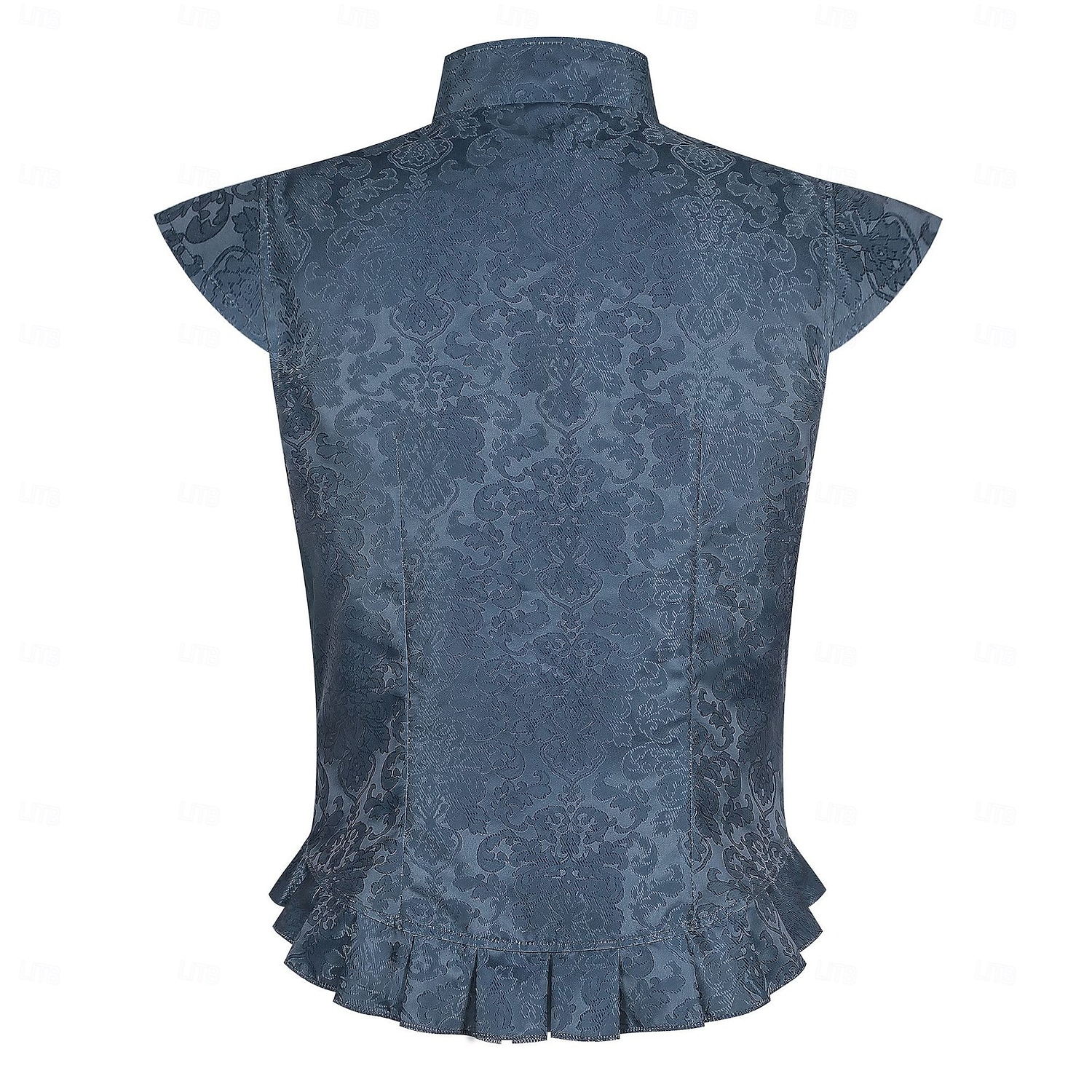 Retro / vintage Kostymer i middelalderstil Renessanse سترة Ermeløs Prins Adelsmann Jacquardvevnad Høy krage Kostyme Herre Royal Maskerade Renessansemesse LARP Voksne Vest 2026 - $50.99 –P2