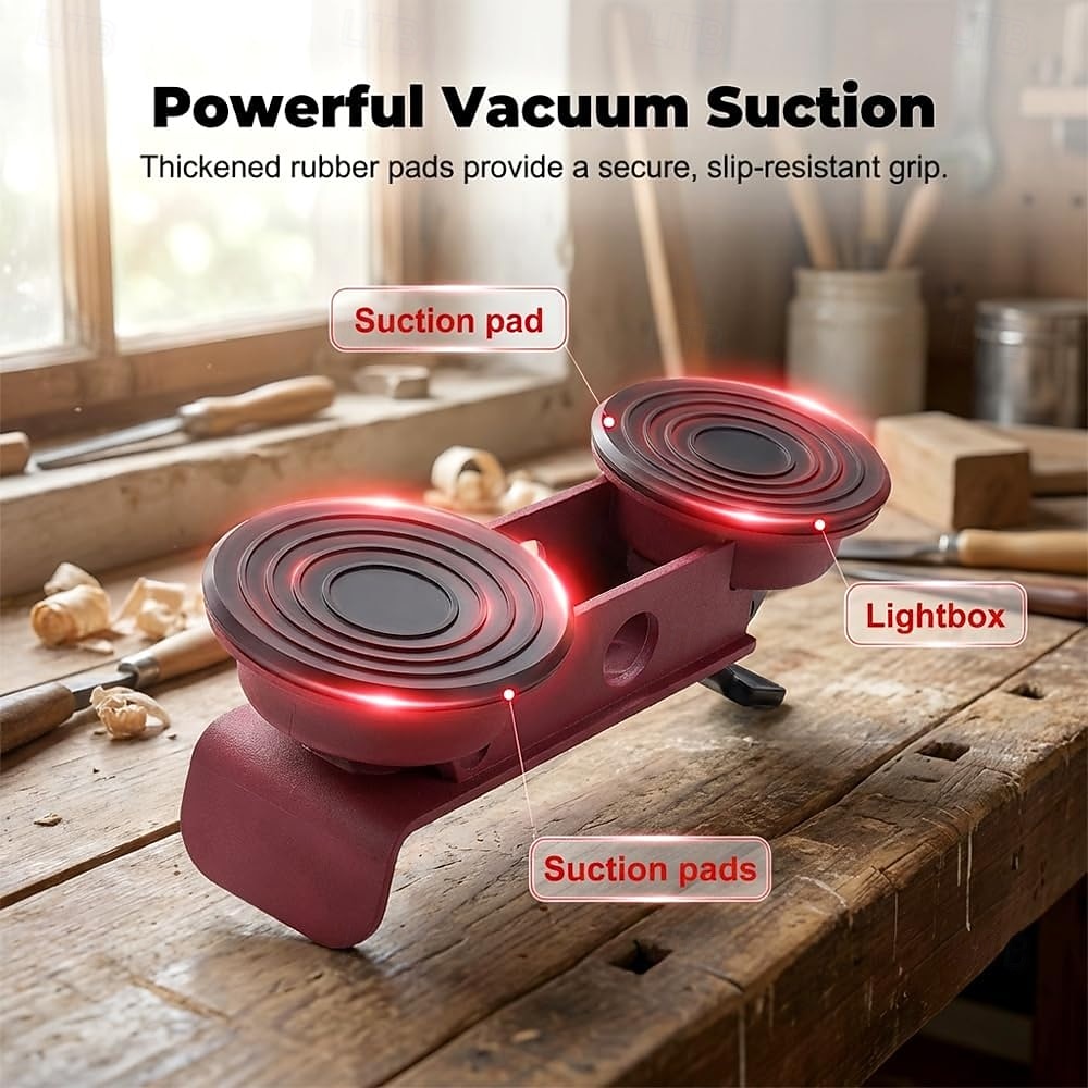 Floor Suction Cup Tool, Adjustable Height Floor Gap Fixer Tool, Carbon Steel Floor Suction Cup Tool With Rubber Pad, Heavy-Duty Laminate Flooring Tools For Wood And Vinyl Planks For Home DIY 2026 - $22.99 –P7