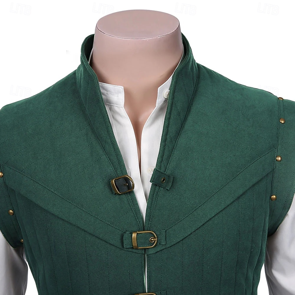 Medievale Rinascimento Gilet Elfo Ranger Costume Per uomo Fantasia Halloween Carnevale Mascherata Fiera Rinascimentale LARP Adulti Gilet Primavera & Estate del 2026 a $48.99 –P4