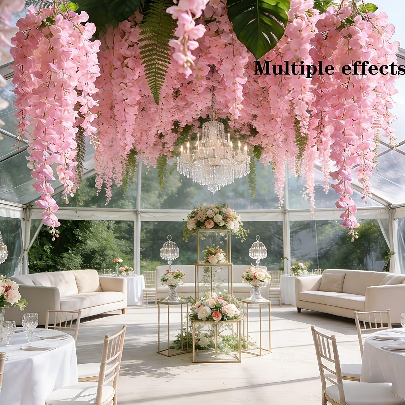 3 buc coroană artificială de glicină, viță de vie, primăvară, specială de Ziua Îndrăgostiților, coroană florală artificială de primăvară cu viță de vie, potrivită pentru cameră, petrecere, casă, 2026 - $23.99 –P8