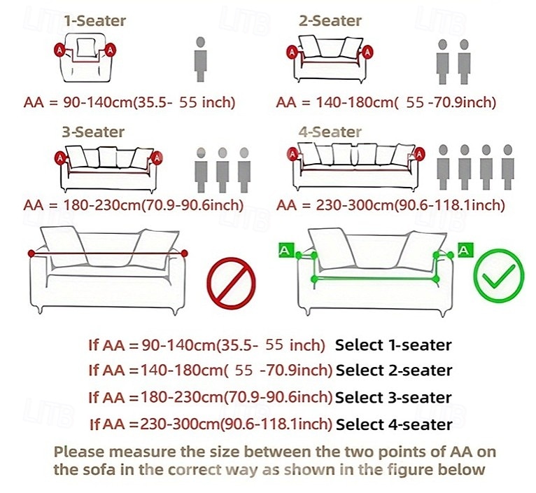 Waterbestendige, elastische bankhoes, jacquard hoes, antislip, wasbaar, meubelbeschermer, huisdiervriendelijk, voor de woonkamer. 2026 - $37.99 –P3