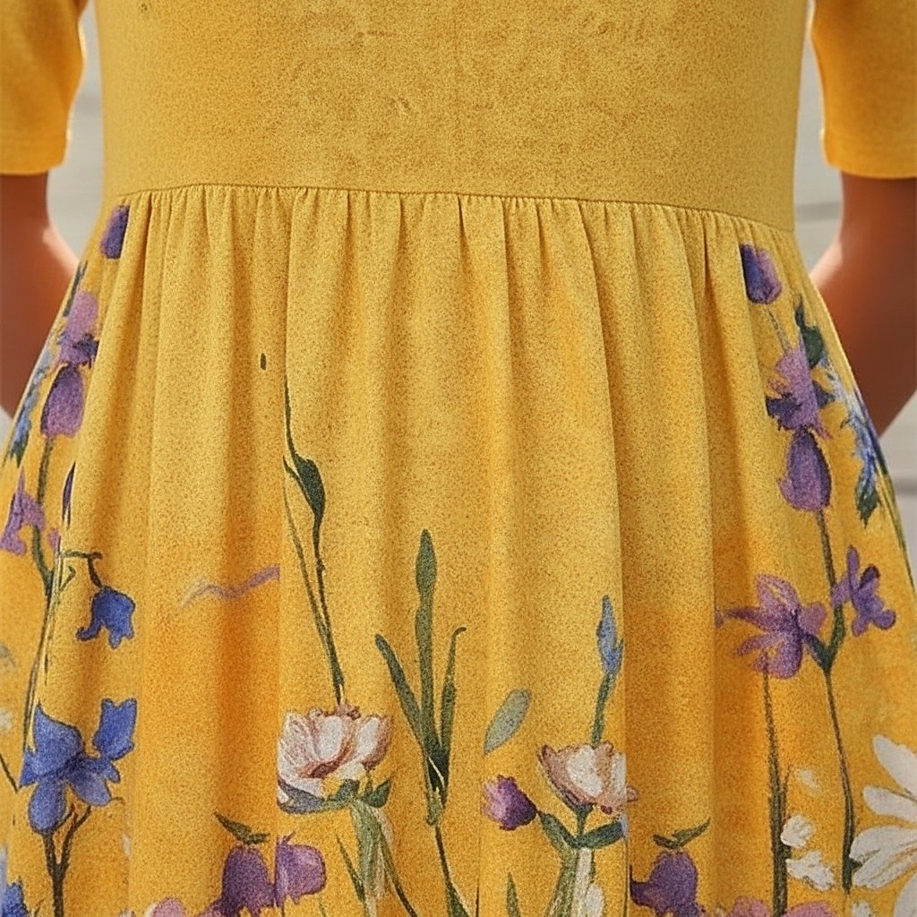 Per donna Abito Midi Abito a Tubino Vacanza Casual Boho Quotidiano Abito Estivo Abito Primaverile Vestibilità regolare Floreale Grafico Manica Corta Girocollo Giallo Verde chiaro Rosa Azzurro cielo del 2026 a $26.99 –P3