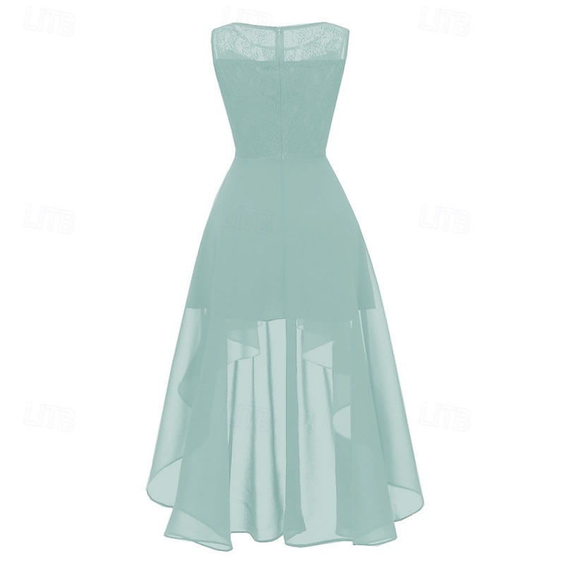 Dame Lang kjole Maxikjole Chiffonkjoler Blonde kjole Uformell kjole Elegant Mote Moderne utendørs Feriereise Ut på byen Normal عادي Ermeløs V-hals Blå Rosa Navyblå Sommer Vår 2026 - $37.99 –P8