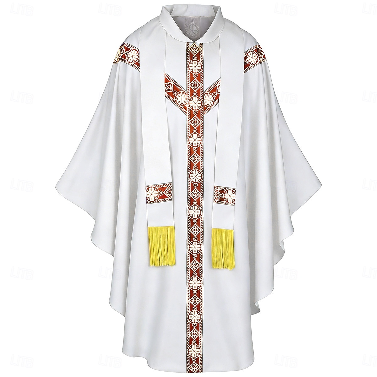 Medeltida kostymer Renässans Kappa Präst Maskeradkläder Unisex Religiöst Halloween Karnival Renässansmässan LARP Vuxna Kappa 2026 - $59.99 –P10