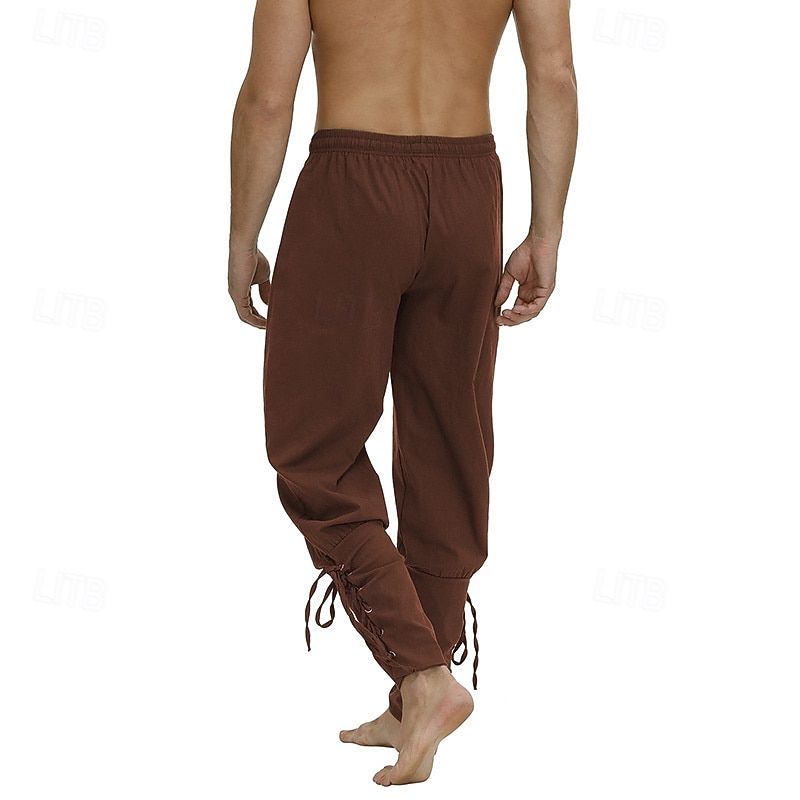 Set Middeleeuws Renaissance Outfits Fancy kostuum Krijger Vikingen Kostuum Voor heren Viking Halloween Carnaval Prestatie LARP Ren Faire Volwassenen Zomer Lente 2026 - $62.14 –P7