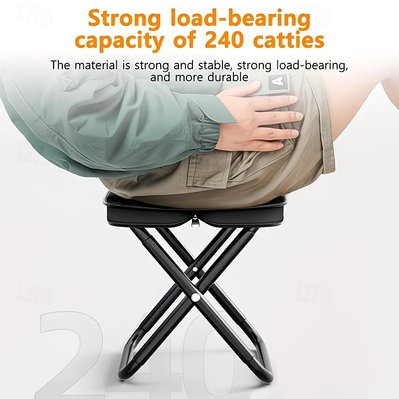 Portable Folding Chair Adult Heavy-Duty Portable Folding Chair with a 440 lbs Weight Capacity, Lightweight and Sturdy Frame, Compact Foldable Outdoor Chair with Portability, Stool-Like, Weather-Resist 2026 - $14.99 –P3