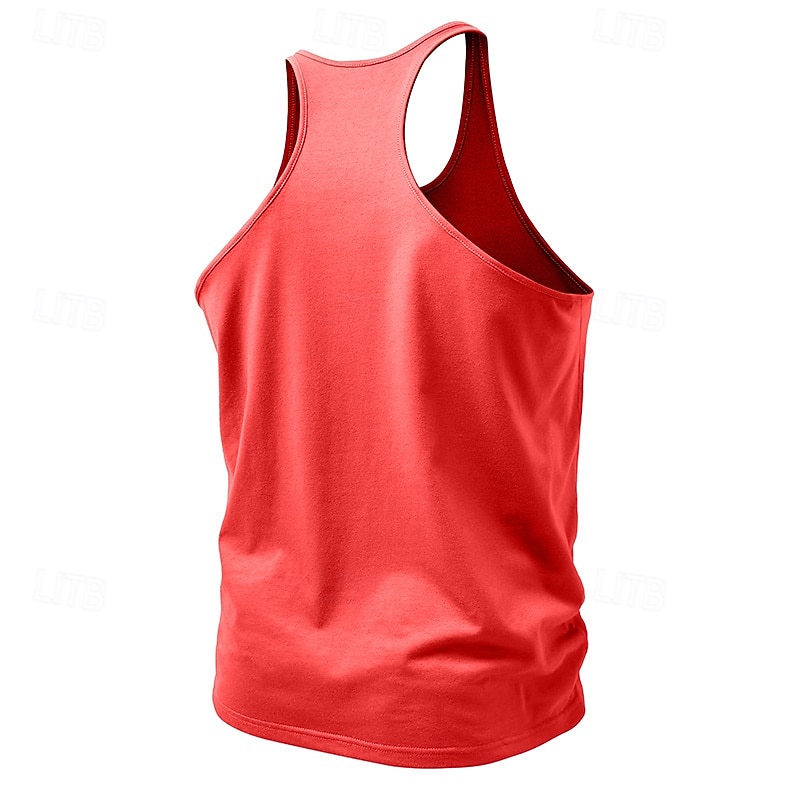 Men's Tank Top Vest Undershirt Sleeveless Shirt Sleeveless Crew Neck V Neck Scoop Neck Summer Plain Fashion Sporty Classic Quick Dry Casual Gym Street Black White Yellow Top Tee for Men 2026 - $17.99 –P17