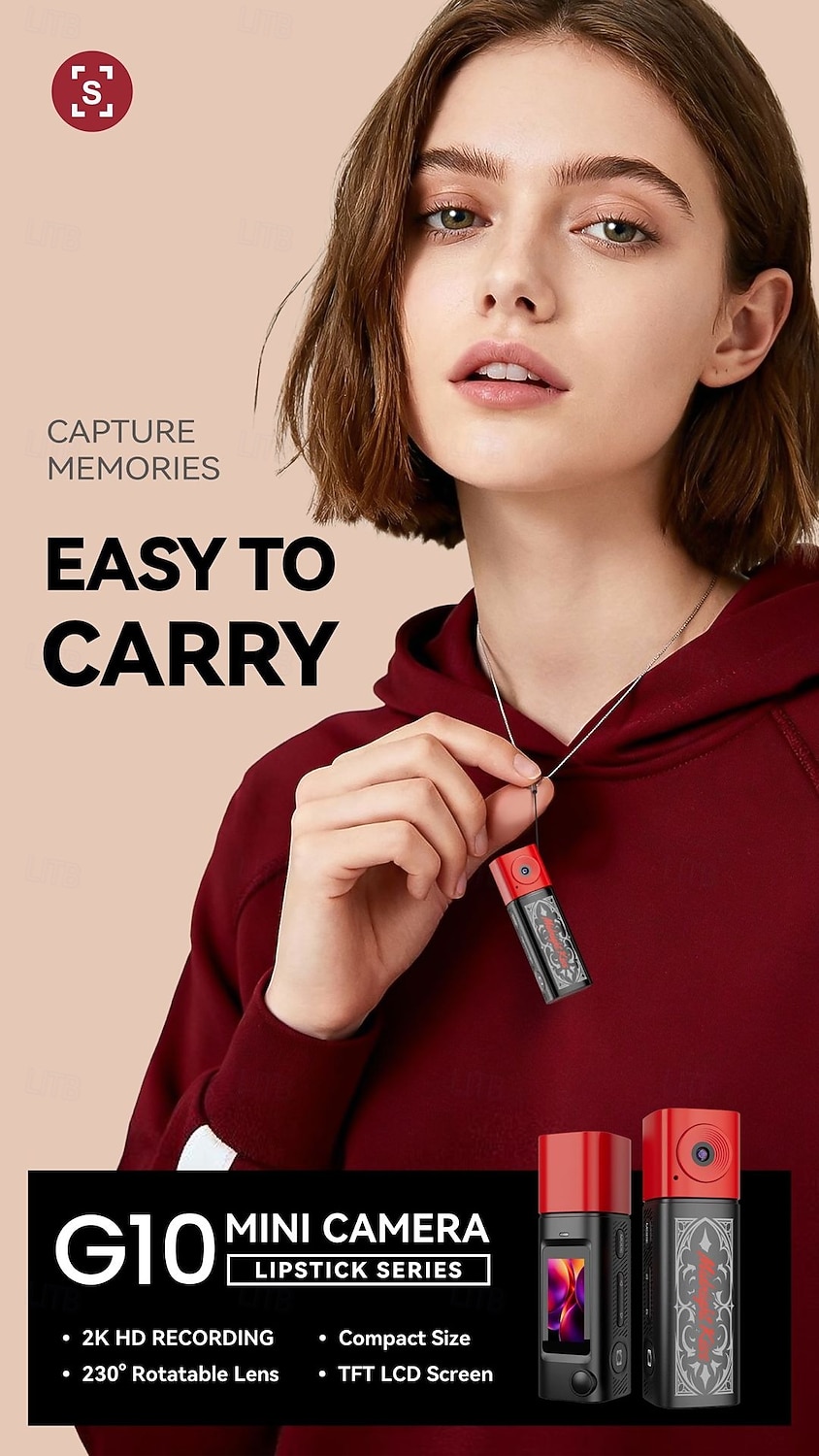 Hangging Camera High-definition mini portable hanging camera, can take photos and ...