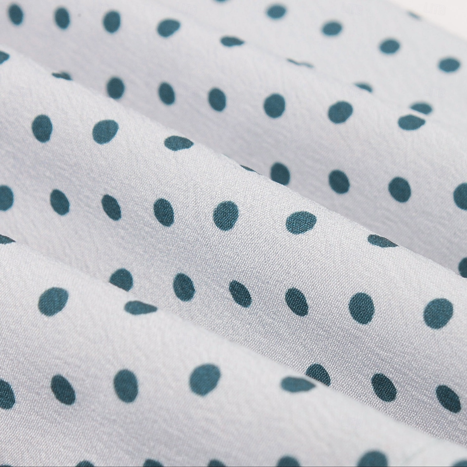 Anos 50 Rockabilly Meio-dia Vestidos Mangas curtas Laço Poá Decote Quadrado Fantasia Mulheres Casual Dia a Dia Festa de Chá Adulto Vestido Primavera Verão de 2026 por $44.99 –P9