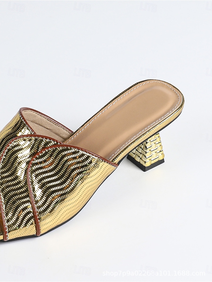 womens gold dress shoes low heel Shoes Heels Gold Heels Gold Shoes Wedd Party Shoes Comfortable Shoes Ing Shoes  Women Shoes Closed Toe Heels Work Shoes Chunky Heels Dress Shoes Women  Fashion Heels Pu Leather Women Pumps New