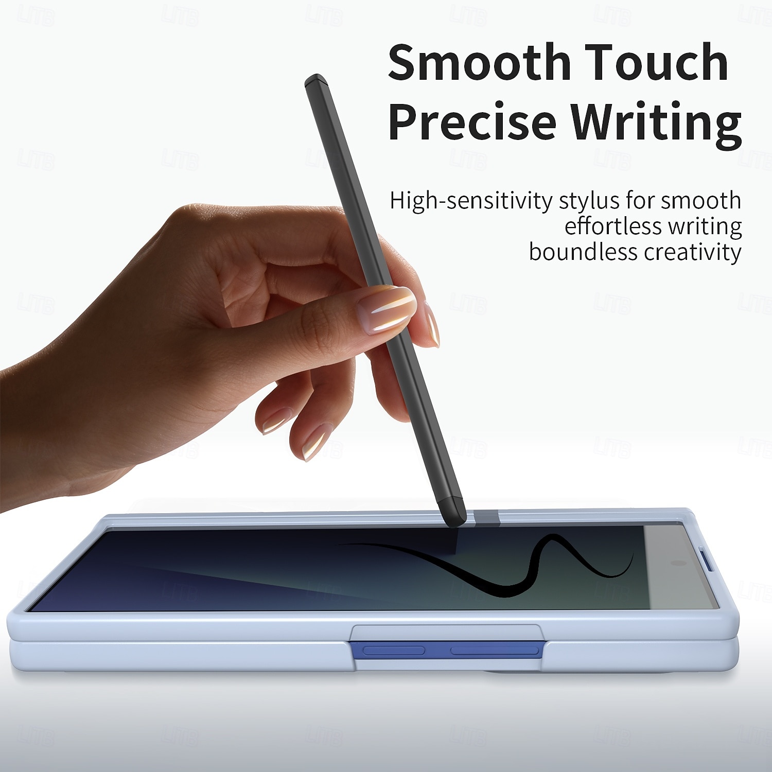 Phone Case For Samsung Galaxy Z Fold 7 Z Fold 6 Back Cover with Screen Protector with S Pen PU Leather 2026 - $20.99 –P10