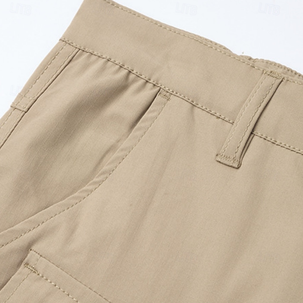 Herr Militärbyxor Långbyxor Taktiska byxor Flera fickor Flikficka Ensfärgat Vindtät Komfort Dagligen Utomhus Helgdag Semester Streetwear Svart Armégrön Oelastisk 2026 - $43.99 –P8