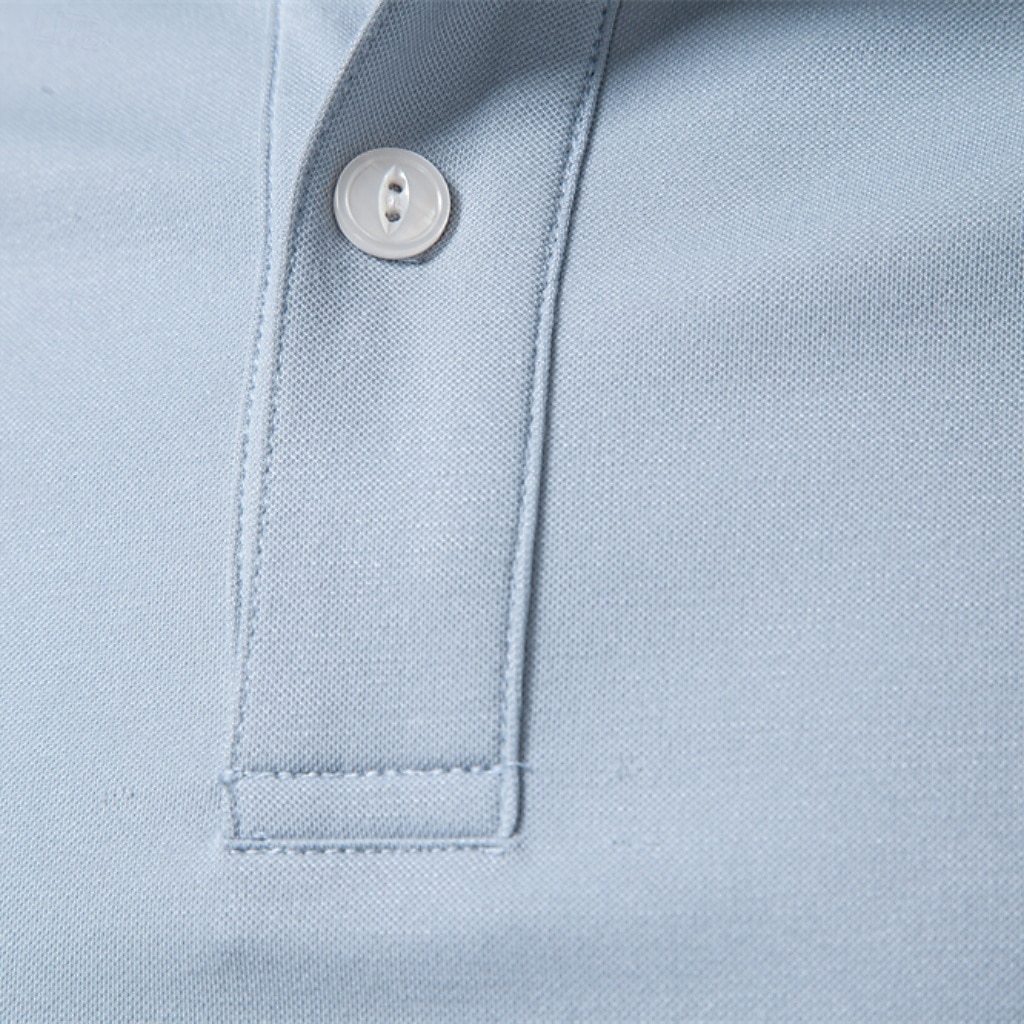 Homme Polo Chemise de golf Occasionnel Rue Revers Manche Courte Basique Moderne Uni Poids Léger Boutons Été Printemps Coupe régulière bleu marine Kaki Gris Bleu clair Polo de 2026 ? $29.99 –P10