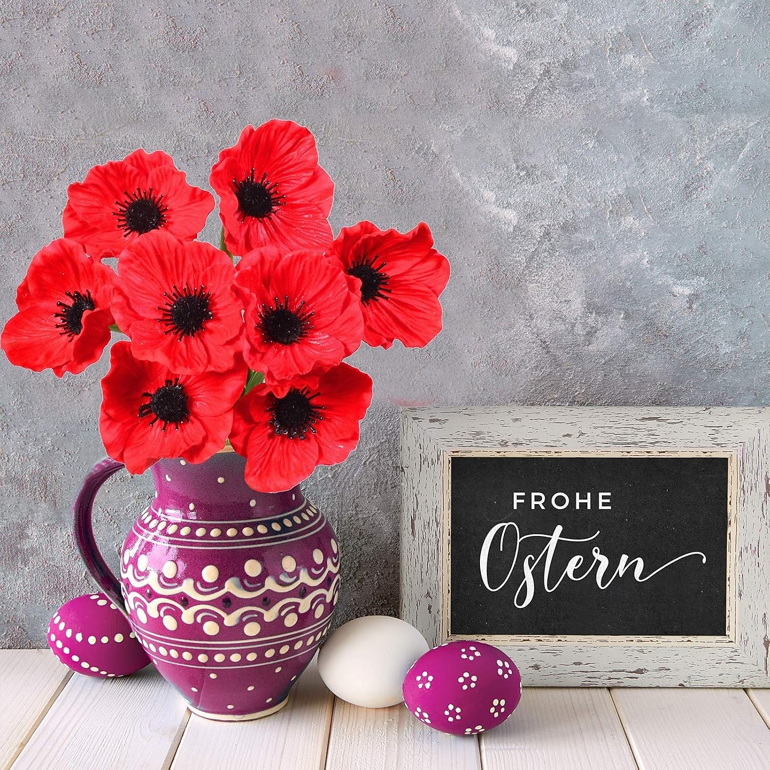 12 Bundles Artificial Poppy Flowers Remembrance Red Poppies for Memorial Day, Patriotic Veteran Tribute Decoration, Fallen Soldier Commemorative Floral Bouquet, Home & Garden Display 2026 - $21.99 –P5