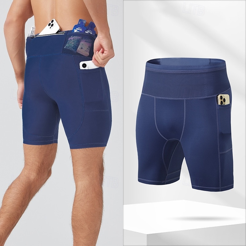 Homme Shorts de course Pantalons de course Short d'athlétisme Shorts de gym Cordon de serrage Avec Poches Shorts Quotidien Extérieur Sport Été Printemps Séchage Rapide Léger Évacuation de l'Humidité de 2026 ? $26.99 –P5