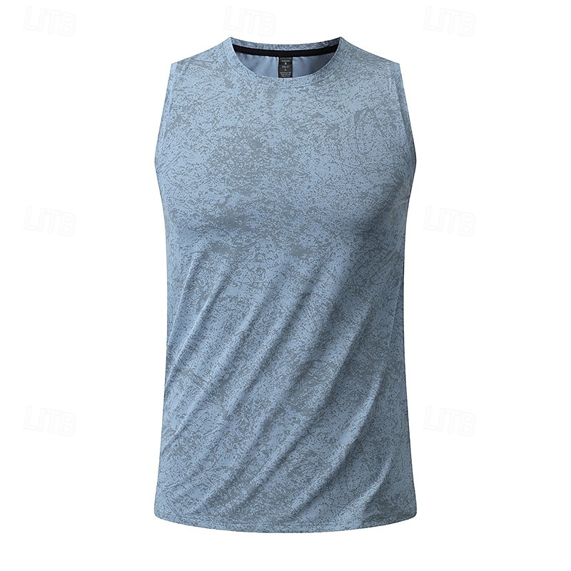 Homme Débardeur Gilet Sous-Vêtements T-shirt sans manches Sans manches Col ras du cou Été Printemps Uni Mode Léger Classique Séchage Rapide Salle de sport Rue Sports Bleu Blanche bleu marine T-shirt de 2026 ? $20.99 –P5