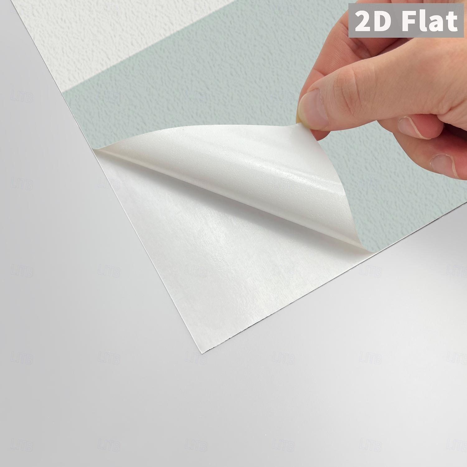 Peelable Wallpaper, Blue-Gray Geometric Pattern, Bohemian Self-Adhesive Wallpaper, Removable, Suitable for Tenant Use, Suitable for Bedroom, Bathroom, Cabinet, Vinyl Wallpaper Roll 2026 - $28.99 –P12