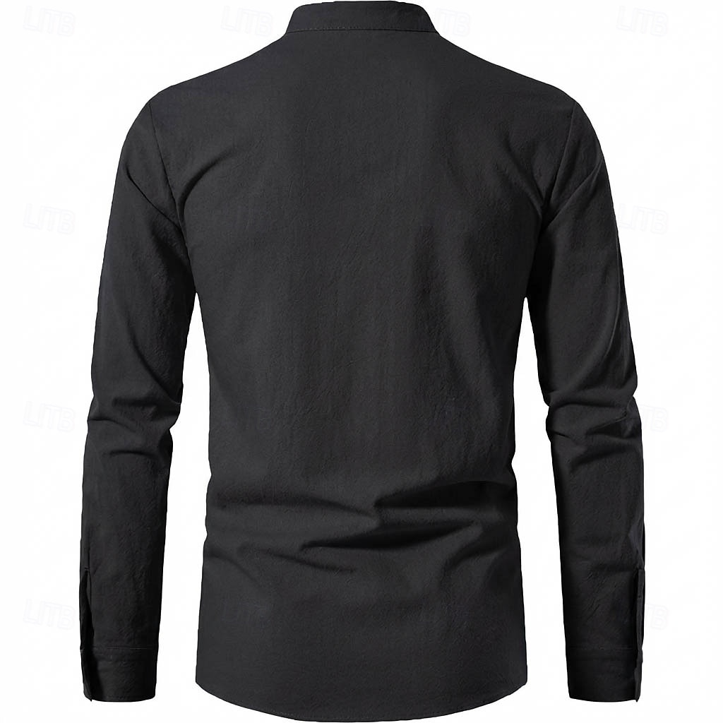 Kostymer i middelalderstil Renessanse قميص Lange Ermer Pirat Viking Kostyme Herre Halloween Karneval Ytelse LARP Ren Faire Voksne Trøye 2026 - $21.99 –P11