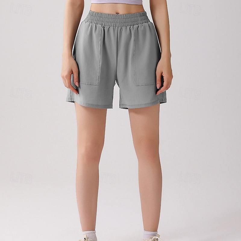 Per donna Shorts da corsa Shorts Sportivi Tasche Pantaloncini Casuale Quotidiano All'aperto Estate Primavera Asciugatura Rapida Leggero Traspirante Allenamento in Palestra Tennis Golf Vestibilit del 2026 a $19.99 –P10