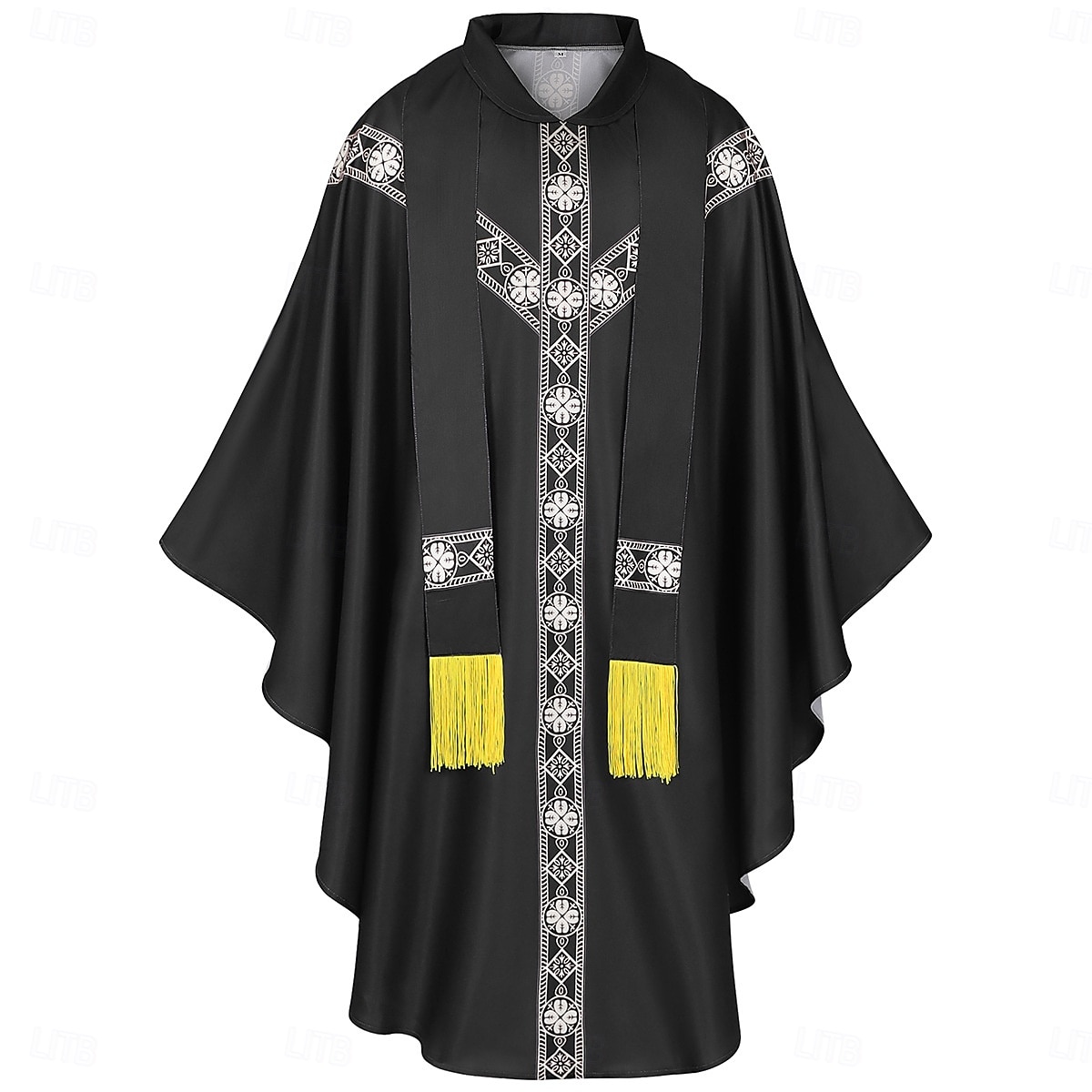 Medeltida kostymer Renässans Kappa Präst Maskeradkläder Unisex Religiöst Halloween Karnival Renässansmässan LARP Vuxna Kappa 2026 - $59.99 –P12