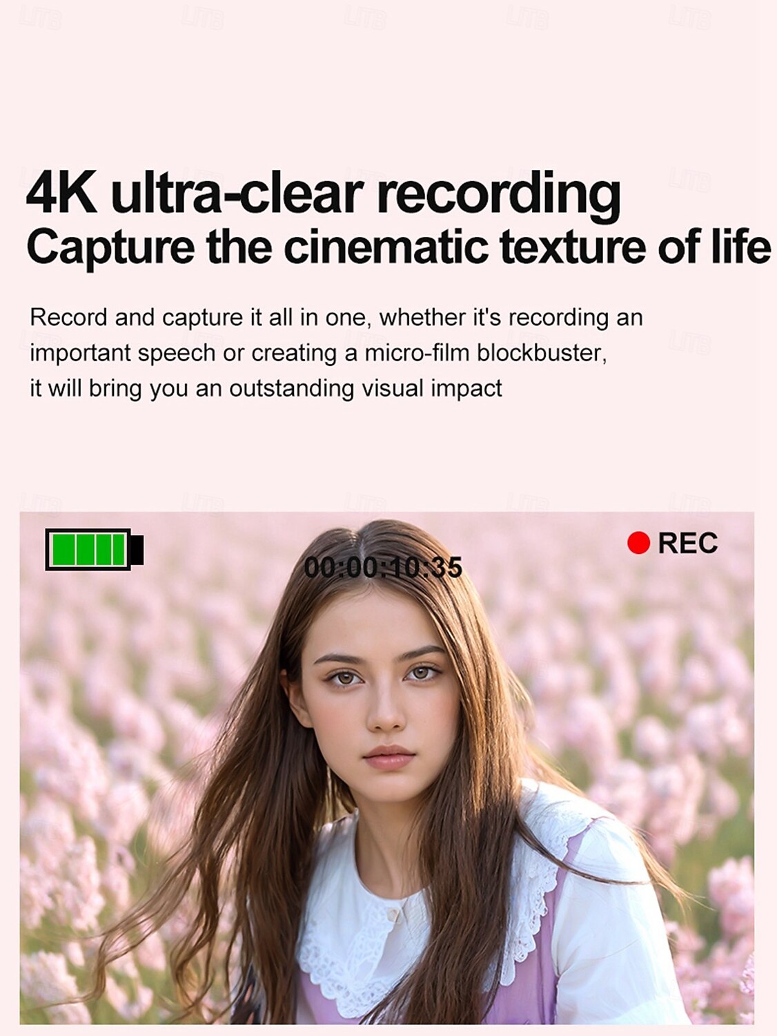 4K Digital Camera for Photography, 64MP Vlogging Camera for YouTube with 16X Zoom, Compact Point and Shoot Camera for Kids Teens Beginners Students, Portable Travel Camera with Fill Light 2026 - $51.99 –P9