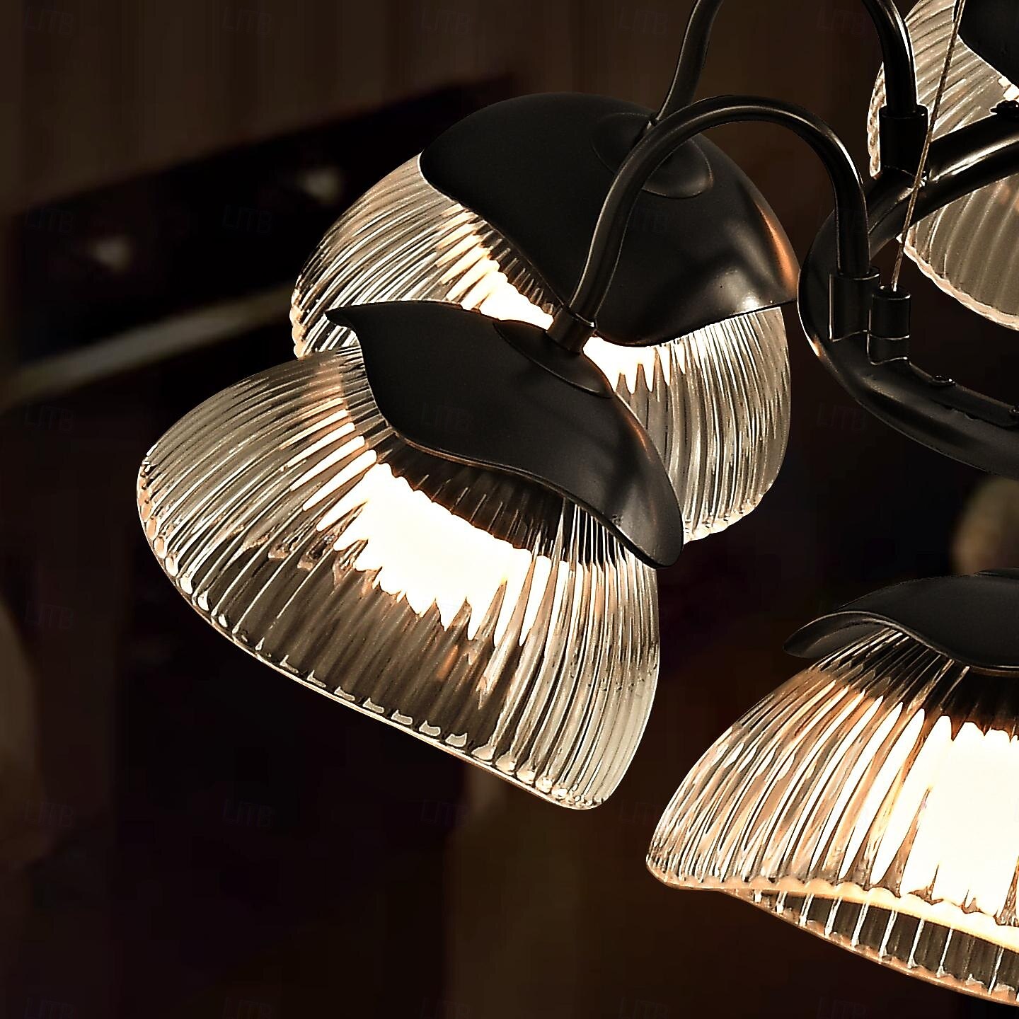 Modern Crystal Chandelier Ring Design Pendant Lights Hanging Lamps Ceiling Light Fixture Indoor Lighting Creative Main Light Luxury Dining Room Bedroom Light Living Room 110-240V 2026 - $215.99 –P7