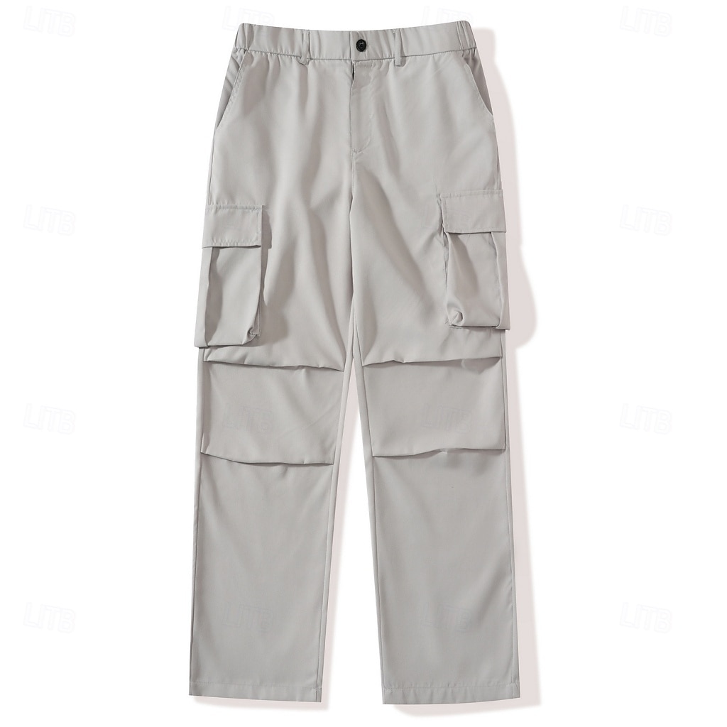 Homme Pantalons Cargo Pantalons Pantalon tactique Pantalons de Travail Pantalon de randonnée Taille Élastique Multi-poches Poche à Rabat Uni Confort Portable Occasionnel Quotidien Extérieur Vacances de 2026 ? $29.99 –P18