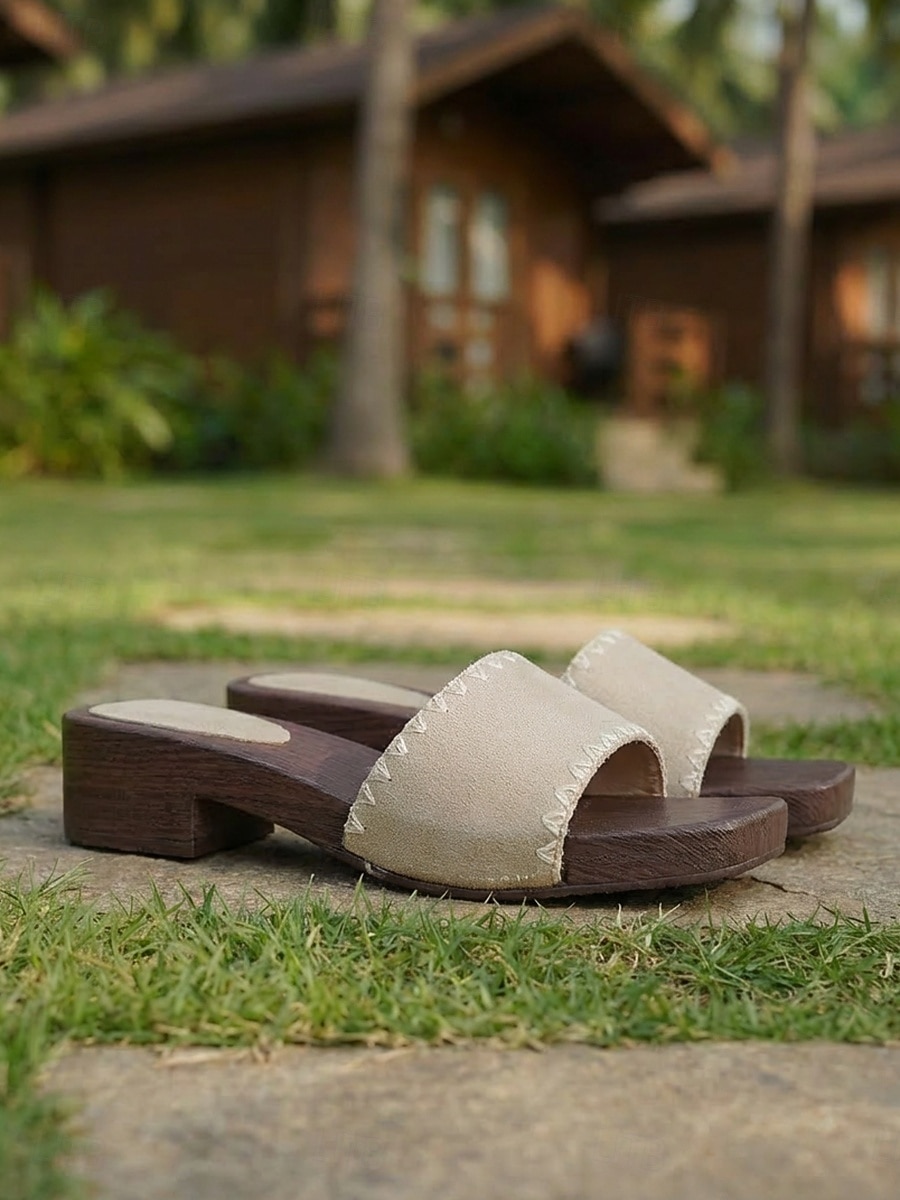 Sandali bassi da donna neri - comodi sandali a punta quadrata per vacanze all'aperto e viaggi estivi &passeggiate informali in riva al mare del 2026 a $26.99 –P1