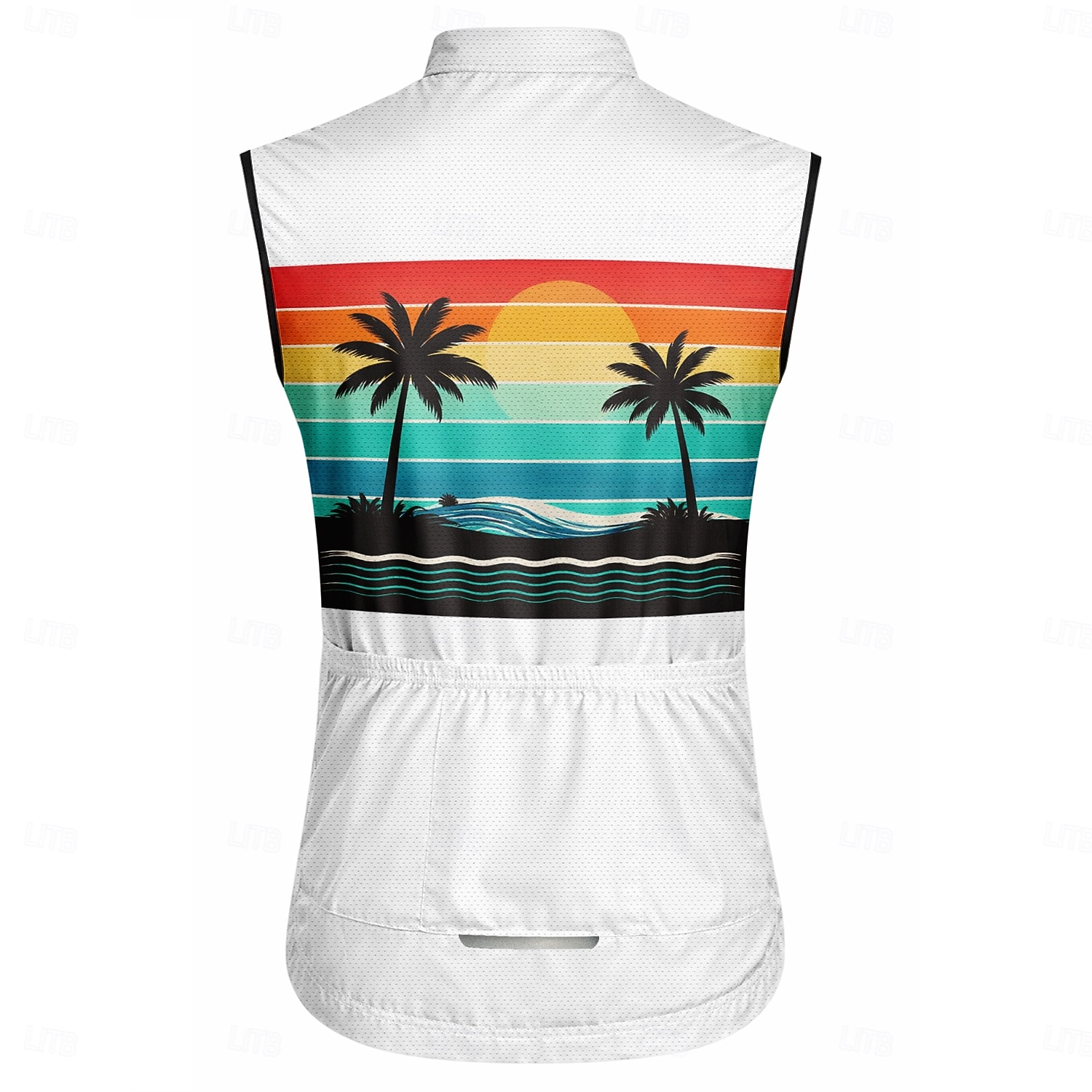 Herren Fahrradweste Radtrikot Geometrisch Lustig Ärmellos Fahhrad Weste / Gilet Trikot Weste mit 3 Gesäßtaschen Schnelltrocknend Rückentasche Feuchtigkeitsableitend Atmungsaktiv Sport Weiß Bekleidung 2026 - $30.99 –P2