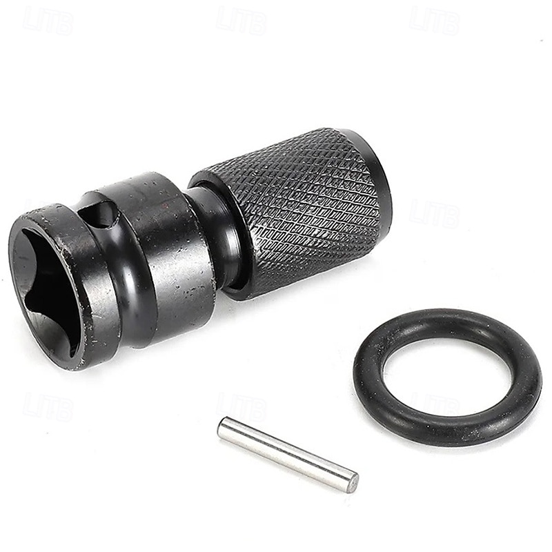 Adapter z napędem kwadratowym 1/2 cala na gniazdo sześciokątne 1/4 cala, adapter do uchwytu wiertarskiego do klucza udarowego pneumatycznego i elektrycznego, wiertarki udarowej, klucza grzechotkowego 2026 - $9.99 –P4