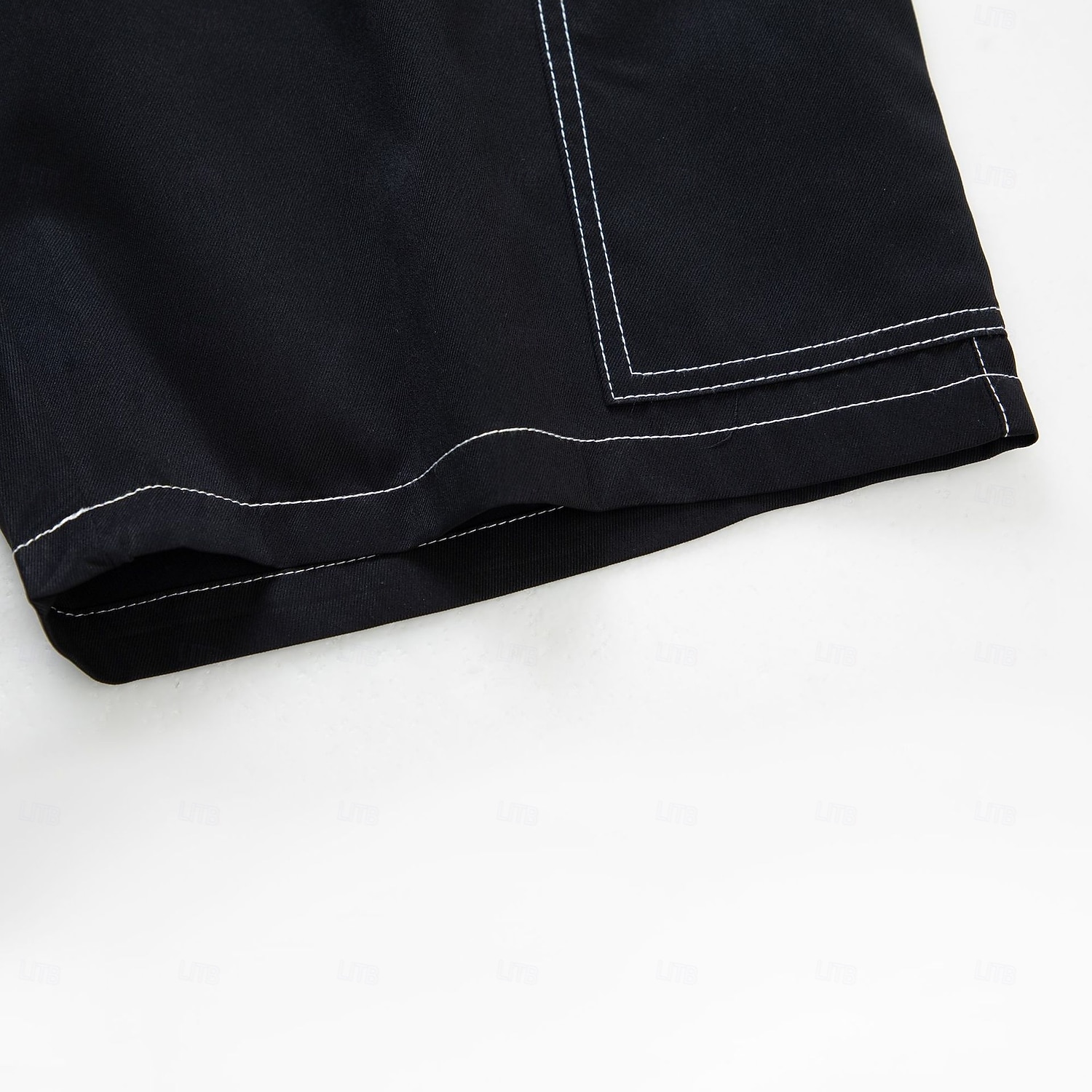 Voor heren Ladingbroek Cargoshorts Korte broek Casual korte broek Zak Elastische taille Effen Effen kleur Comfort Boven de knie Casual Buiten Streetwear Modieus Streetwear Zwart Marineblauw 2026 - $16.49 –P9