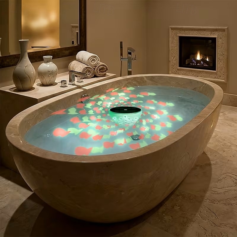 1/2 Stück Solar-Schwimmleuchte für Pools, 5 Beleuchtungsmodi, IP65 wasserdicht, schwimmende Leuchten für Teiche, Thermalquellen, Aquarien, Pools, Garten, hängende Bäume, Partys, Projektions- und 2026 - $26.99 –P6