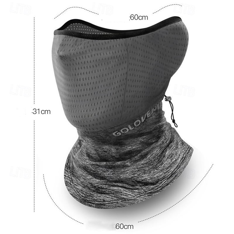 écharpe Coiffure Bandana, foulard de sport, masque facial Cache-cou Tube Écran solaire Séchage Rapide Anti-Poussière Respirant Vélo / Cyclisme Gris foncé Noir Grise pour Homme Exercice en Plein Air de 2026 ? $14.99 –P10